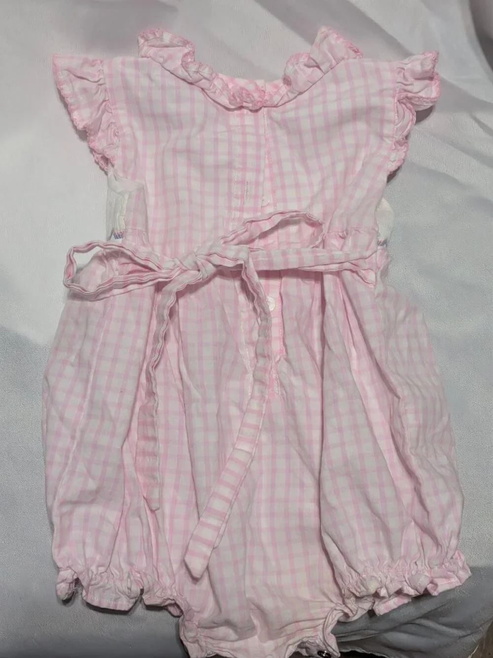 Smocked Whale Romper